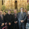 Los Abogados con la Virgen de la Concepción.