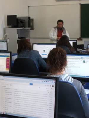 15 desempleados comienzan un curso de diseño gráfico y web promovido por el Ayuntamiento(Chipiona)