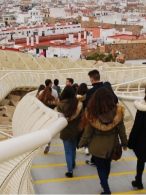 Segundo encuentro entre profesorado y alumnado del Programa Erasmus + en el que participa el I.E.S. Azahar, de Sevilla, y único centro educativo andaluz participante en el proyecto.