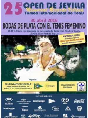 Presentación del XXV Open internacional de tenis de Sevilla-Memorial Ricardo Villena
