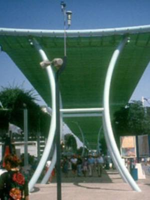 Las avenidas principales de la Exposición Universal Avenida III - 1992