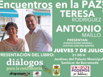 Este jueves comienzan los Encuentros en La Paz de IU en Sanlúcar de Barrameda