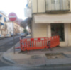 Obras de infraestructura en la calle Virgen de la Victoria de Sevilla