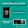 Maratón de lectura de la Chica del tren, la novela del momento, en la Estación de San Bernardo METRO de Sevilla.
