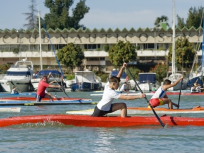 El Náutico, sede del XIII Trofeo Interclubes de Sevilla de piragüismo