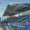 Las pistas de tenis del Complejo polideportivo municipal ya cuentan con visera en sus gradas