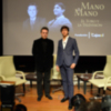 El torero peruano Andrés Roca Rey y el periodista de tv José Ribagorda, protagonizaron la tertulia toros y televisión.
