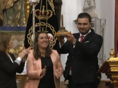 Emoción en un pregón de Semana Santa en el que Moisés Ruz Lorenzo evocó las raíces que le unen a Chipiona