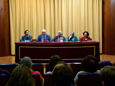 En el Círculo Mercantil de Sevilla se celebró la ponencia de las Cofradías vista por el Evangelio por Ignacio Montaño Jiménez