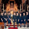 La Hermandad de la Soledad de Alcalá del Rio en Solemne Besamanos  de su Titular Mariana.