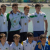 El Club Náutico se corona en el Andaluz de barcos de equipo de piragüismo