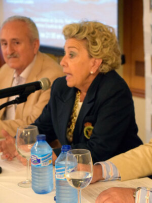 Conferencia en el Club Náutico bajo título “La Virgen de Aguas Santas en la Carrera de Indias y el Nuevo Mundo.