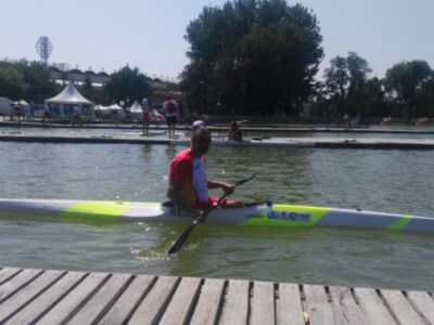 Javier Reja busca el doblete en el Campeonato de Europa de piragüismo adaptado