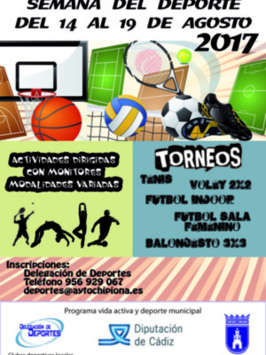 Abiertas las inscripciones para la Semana del deporte, que busca la convivencia y el intercambio de experiencias entre deportistas