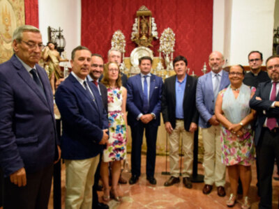 Aire trianero en la exposición de Santa Ana.