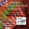 BRAV@S. Poesía que nos salva. Por MÉXICO!!!. En la librería Planeta Zocar de Jerez este sábado
