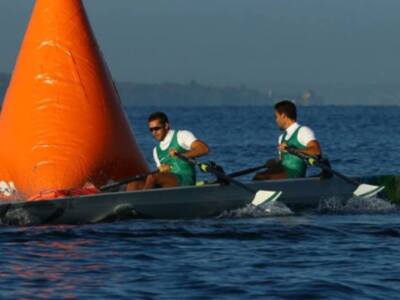 El Club Náutico Sevilla, a un paso de la medalla en el Mundial de remo de mar