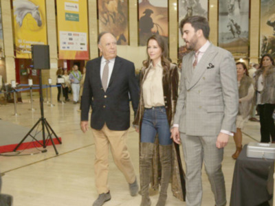 Los Marqueses de Griñón, visitaron el salón Internacional del Caballo