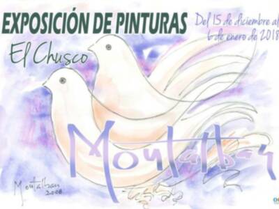 La sala de exposiciones de El Chusco cierra el año con la pintura de Diego Montalbán