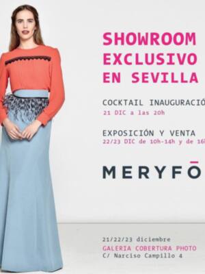 La firma Meryfor Clothes y  viste la navidad sevillana de fiesta y fotografía artística
