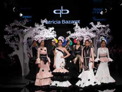 Patricia Bazarot conquista SIMOF 2018  con su flamenca de aire japonés     ● La nueva colección flamenca de la diseñadora sevillana clausuró anoche