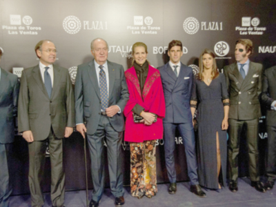 S.M. el Rey D. Juan Carlos preside la Gala San Isidro 2018