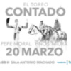 Pepe Moral y los hermanos Miura, protagonistas el martes en El Toreo Contado