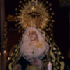 La Hermandad de la Soledad de Alcalá del Rio en Solemne Besamanos de su Titular Mariana.