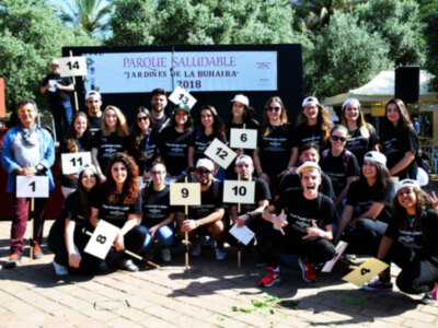 La Delegación de Educación, Participación Ciudadana y Edificios Municipales en el Parque de La Buhaira.
