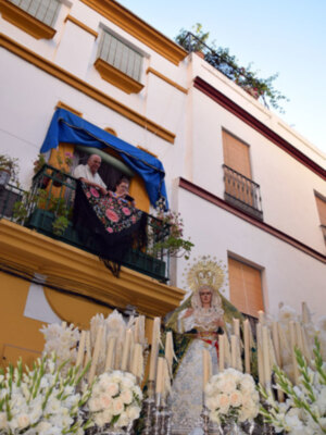 Procesión de la Réplica de la Macarena.