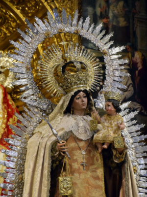 Virgen de Carmen  de Santa Ana, Función Principal.