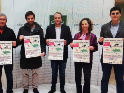 El Alcalde de El Ronquillo y la Presidenta de Autismo Sevilla presentan la jornada Andalucía Solidaria