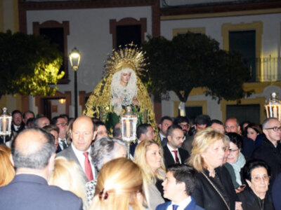 Traslado de las imágenes de la Vera-cruz de Alcalá del Río por motivos de obras