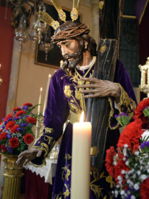 Besamanos de Jesús el Nazareno de Alcalá del Río.