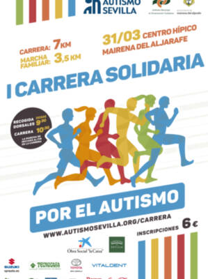 Más de 500 inscritos en la la I Carrera Solidaria por el Autismo, pistoletazo de salida a los actos de celebración del Día Mundial