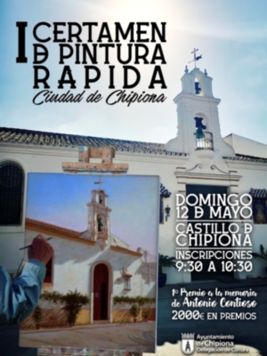 Cultura apuesta por un certamen de pintura rápida para dinamizar el segundo fin de semana de mayo