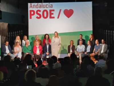 Irene García y Grande Marlasca arropan la candidatura del PSOE que encabeza María Naval para las próximas elecciones municipales