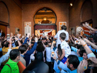 Llegar y tocar la gloria, Puerta Grande de David de Miranda en su confirmación