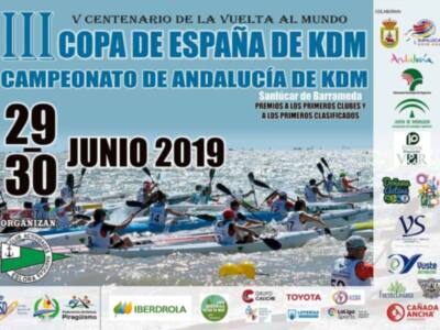La playa de Camarón acoge este sábado la salida del Campeonato de Andalucía de kayak de mar