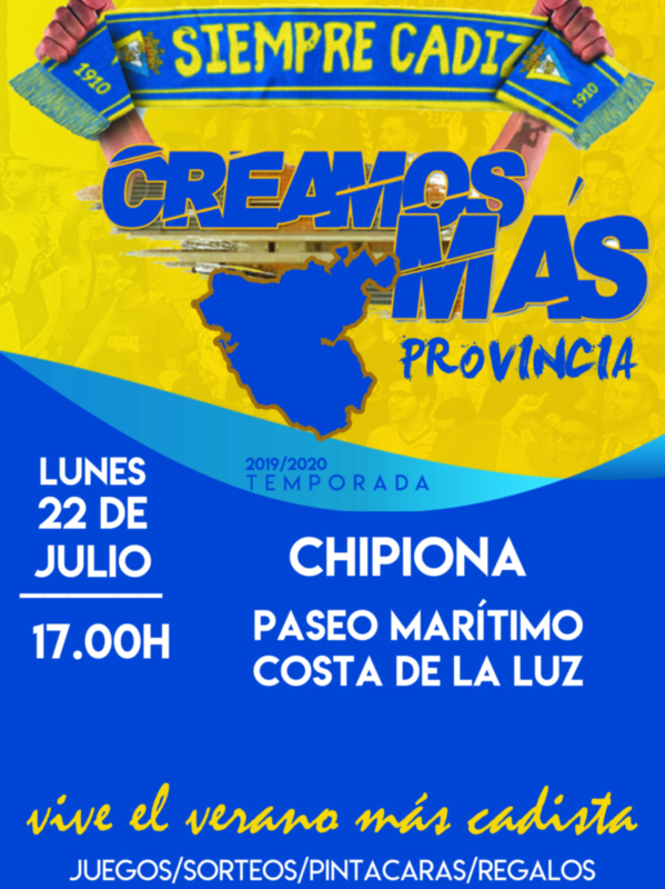 ¡Vive el verano más cadísta! Conoce la chipiona, disfruta del paseo marítimo y participa en juegos, sorteos, pintar caras y regalos. ¡No te pierdas esta temporada!