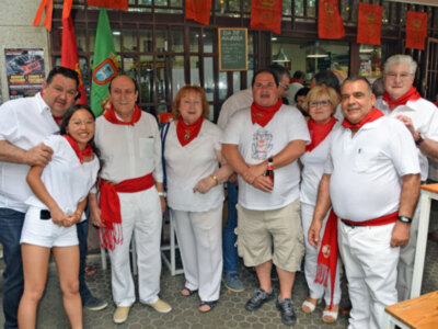 Un año más celebramos en Sevilla las Fiestas de San Fermín en el barrio de Nervión