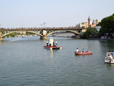 El Guadalquivir y Triana testigo de la devoción del margen derecha del Guadalquivir