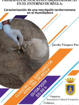 Una conferencia del arqueólogo Jacobo Vázquez informará mañana en profundidad sobre la necrópolis tardorromana del Humilladero
