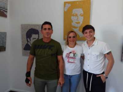 ‘Arteterapia’, las creaciones en familia de Jaime Rodríguez, Cristina Hall y Diego Hall se muestras en el Castillo