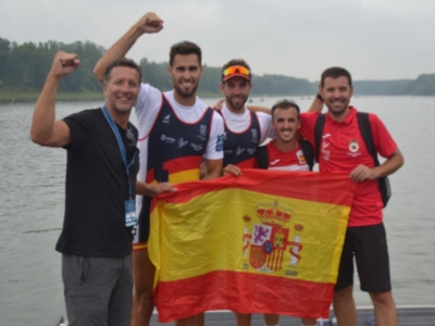 Billete olímpico para el Club Náutico Sevilla en el Mundial de remo
