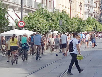 FAMS-COCEMFE Sevilla organiza un paseo para recoger incidencias de accesibilidad con motivo de la Semana Europea de la Movilidad