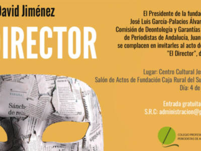 Presentación del libro " El director" en Sevilla