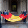 El emocionante Izado de Bandera en Sevilla