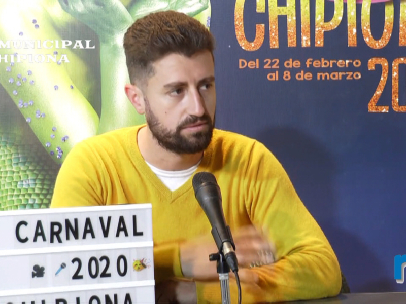 Presentación del Carnaval de Chipiona 2020 en la RTV Municipal.