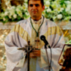 Ocupando la Sagrada Cátedra el Rvdo. José Francisco Duran Falcón, Delegado Diocesano de la Pastoral Juvenil de la  Archidiócesis de Sevilla,